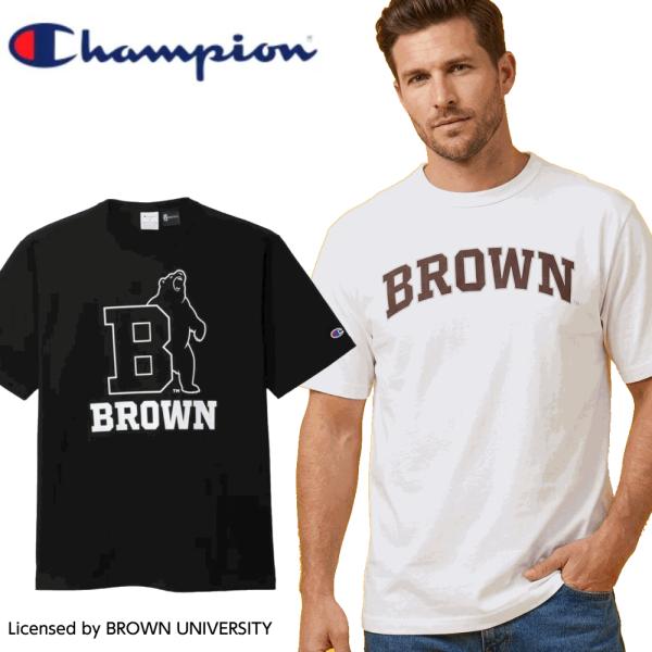 MADE IN USA（Champion） Champion USA BROWN UNIVERSITY T-shirt