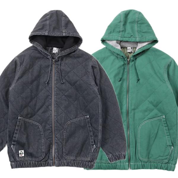 【23秋冬新作】　CHUMS チャムス ビーバーパデッドフーディー　Beaver Padded Hoodie CH04-1370 メンズ アウター デニムジャケット アウトドア