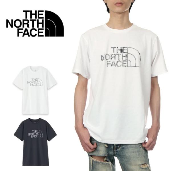 THE NORTH FACE ノースフェイス ビッグロゴ 半袖Tシャツ 抗菌 防臭 ブランド おしゃれ 大きいサイズ S M L XL LL 黒 白 NT32477 メンズ レディース