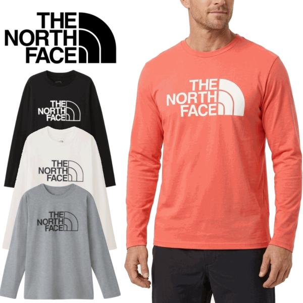THE NORTH FACE ザノースフェイス ロングスリーブESビッグロゴＴシャツ NT32580 メンズレディースユニセックス 長袖 ロンティ ロンＴ ロンスリ ロゴ 抗菌防臭