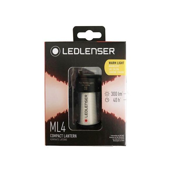 アウトドアランタン LED LENSER LL ML4 Warm 最大300ルーメン 充電式/単三電池兼用