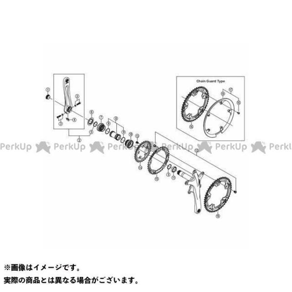 SHIMANO �p�[�c Y1MD14100 FC-4503 �X�y�[�T�[ �V�}�m�i���]�ԁj