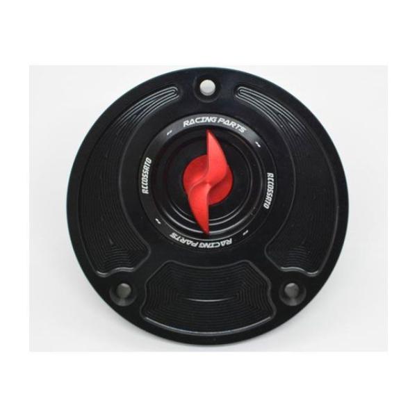 ACCOSSATO アルミタンクキャップ Ver.4 YAMAHA用 ACCOSSATO タンク関連パーツ アルミタンクキャップ Ver.4 ヤマハ