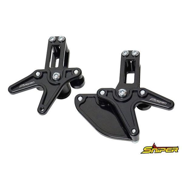 SNIPER Dax125/ダックス125/ST125 GROM その他ステップ関連パーツ レーシングスタンドフック スプロケットガード付（ブラック…