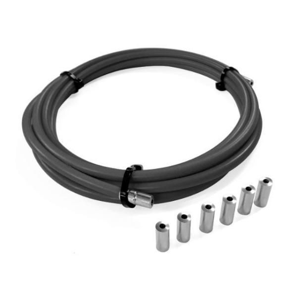 ●メーカー名：フォグリア / Foglia●商品名：カラーシフトアウター2M BLACKJANコード：4938402722373ブラック全長2000mm×太さΦ4mm（自転車1台分）シフト用■カラーコーディネートに最適なカラーシフトアウター...