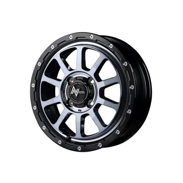 MID タイヤ・ホイール NITRO POWER M10 PERSHING KC（BK ブラック