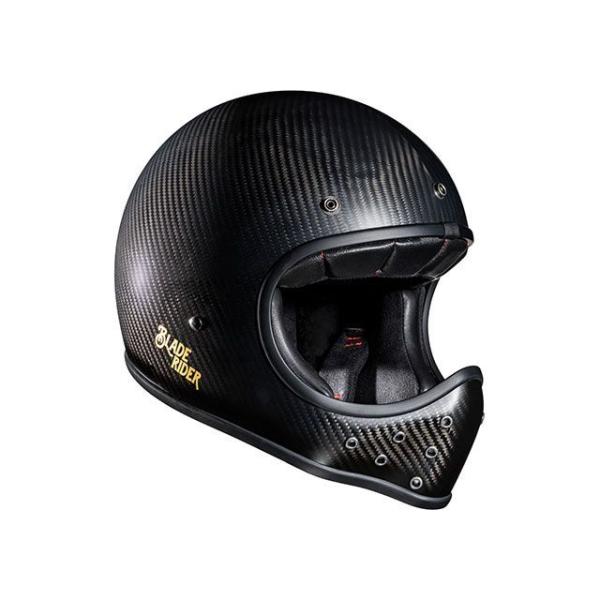 BLADE RIDER フルフェイスヘルメット BRT-002 カーボンフルフェイス（マットブラックカーボン） サイズ XLサイズ （61-62cm…