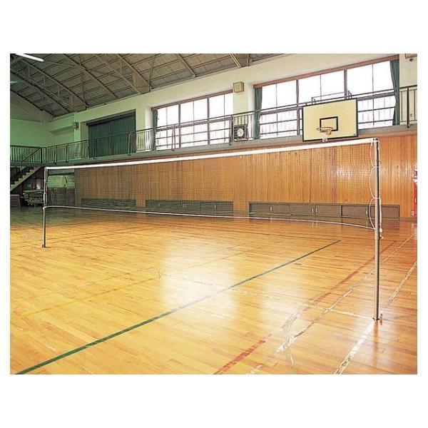寺西喜商店 ビニロンロープ付バドミントンネット（茶） TERANISHIKI TERANISHIKI スポーツ ビニロンロープ付バドミントンネット（茶） 寺西