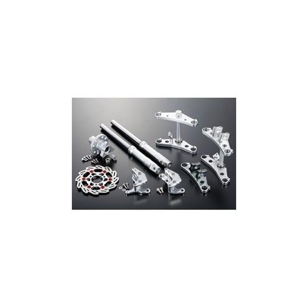 SHIFTUP モンキー フロントフォーク ワイド208mm ステムφ27mm フォークキット（4pods/220mm/ディスクブレーキ仕様）：ノー…