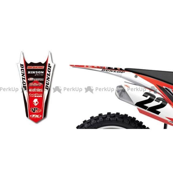 FACTORY EFFEX CRF250R CRF450R �h���X�A�b�v�E�J�o�[ �z���_ �����t�F���_�[�f�J�[�� �t�@�N�g���[FX