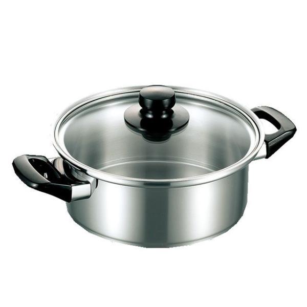 フジノス fujinos キッチン用品 20cm両手鍋 : パークアップバイクYahoo