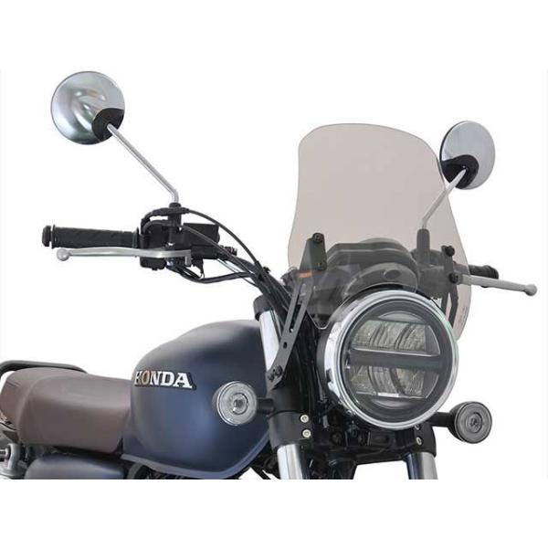 旭風防 AF GB350 GB350S スクリーン関連パーツ メーターバイザー