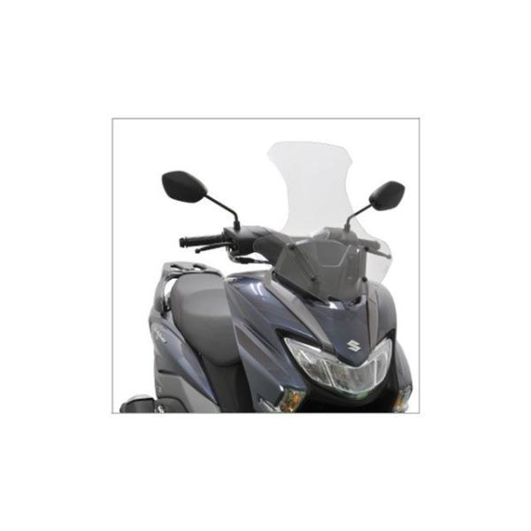 AF バーグマンストリート125EX スクリーン関連パーツ ミドルスクリーン（クリアー） 旭風防