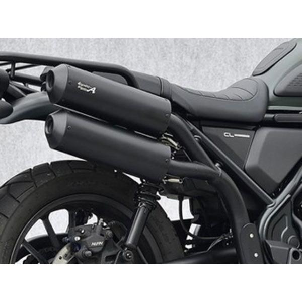 ヤマモトレーシング CL500マフラー スリップオン 耐熱ブラック YAMAMOTO RACING（ヤマモトレーシング） YAMAMOTO RACING CL500