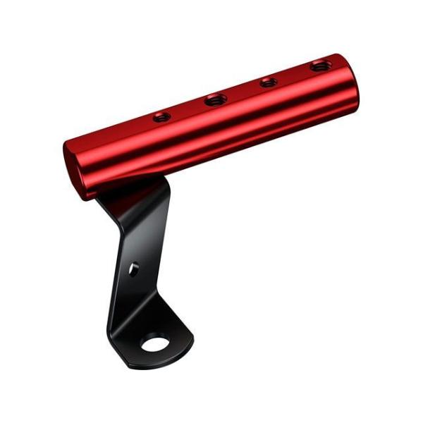 他サイト： Kaedear 電子機器類 アルミ製ミラーマウント 薄型（マッドレッド） カエディア バイクの商品画像