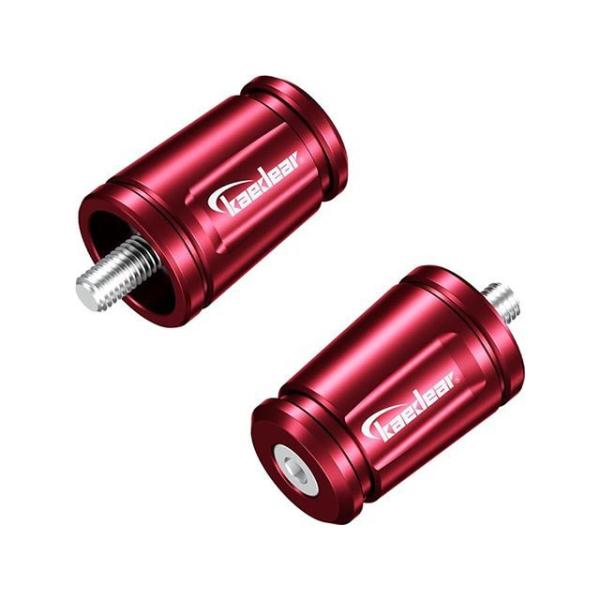 他サイト： Kaedear カワサキM8 ハンドル関連パーツ 可変バーエンド カワサキM8（レッド） カエディアの商品画像