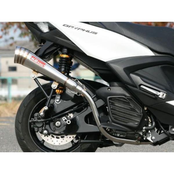 K2-tec X FORCE マフラー本体 X FORCE GP-R メガホン ケイツーテック