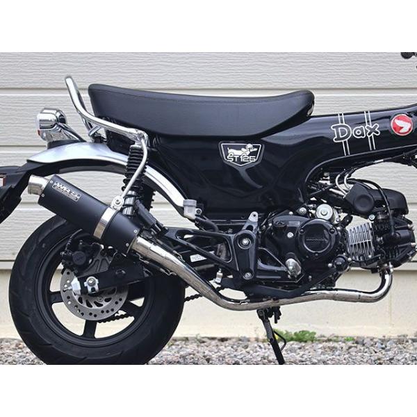 ●メーカー名：ダブルアールズ / WR’S●商品名：JMCA ショートオーバルフルエキゾースト ダウンタイプ F-BLACKタイプ（ステンレス）メーカー品番：LF1195JMJANコード：4582734413005DAX125 ダックス12...