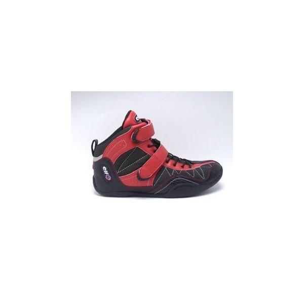 他サイト： elf shoes ライディングシューズ EXA11（エクサ11） カラー レッド サイズ 25.0cm エルフシューズの商品画像