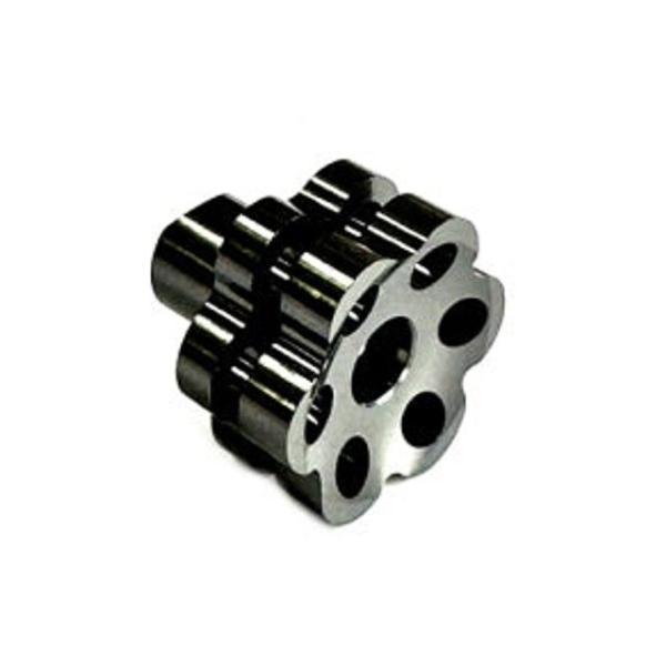 kn926 その他ブレーキ用パーツ ブレーキクランプタイプ2（ネジ部分のみ）6mm（ガンメタ） KN企画