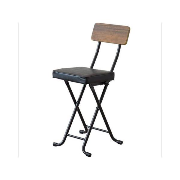 Nagai Kosan 家具・インテリア NK-031 ヴィンテージクッションチェア（BR） 永井興産