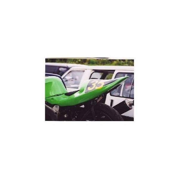 KDCサービス　zxr400シートカウル KDC SERVICE KDCサービス ZXR400 シートカウル RRタイプ 黒ゲル