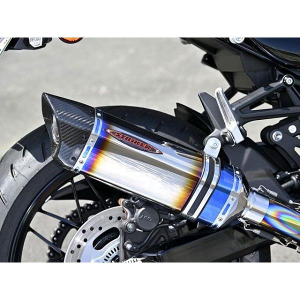 STRIKER Z900RS/SE Z900RSCAFE マフラー本体 【INTER MODEL】SCフルEX OFF-Type B JMCA（チタ…