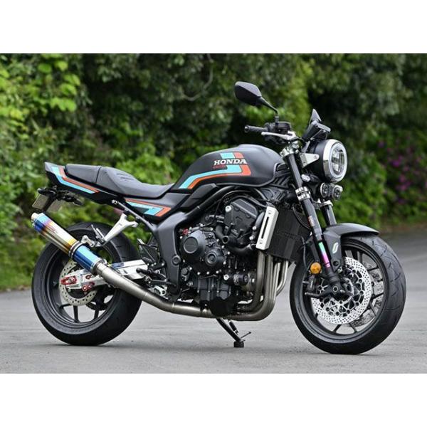 STRIKER CB1000F CB1000F SE マフラー本体 ストリートコンセプトチタンフルEX 4-1 STD JMCA 真円サイレンサー（…