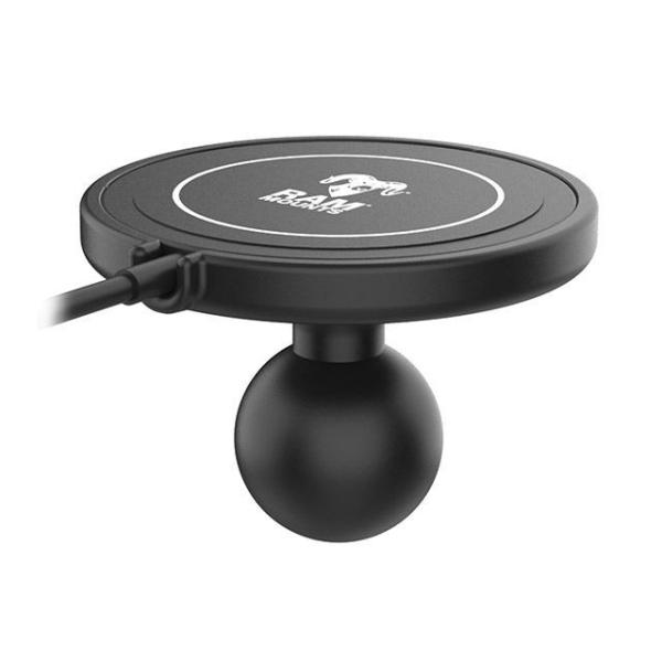 RAM MOUNTS 電子機器類 防水ワイヤレス充電パック＆ボールアダプターセット Qi2（最大15W出力）1インチボール ラムマウント