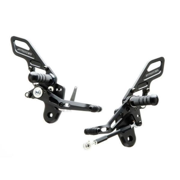 STRIKER Z125PRO バックステップ関連パーツ スペシャルステップキット（ブラック） ストライカー