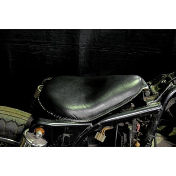 部品屋K&W 専用ソロシートキット スプリングSR400 部品屋K&W 専用ソロシートキット スプリングタイプ (本革サドル