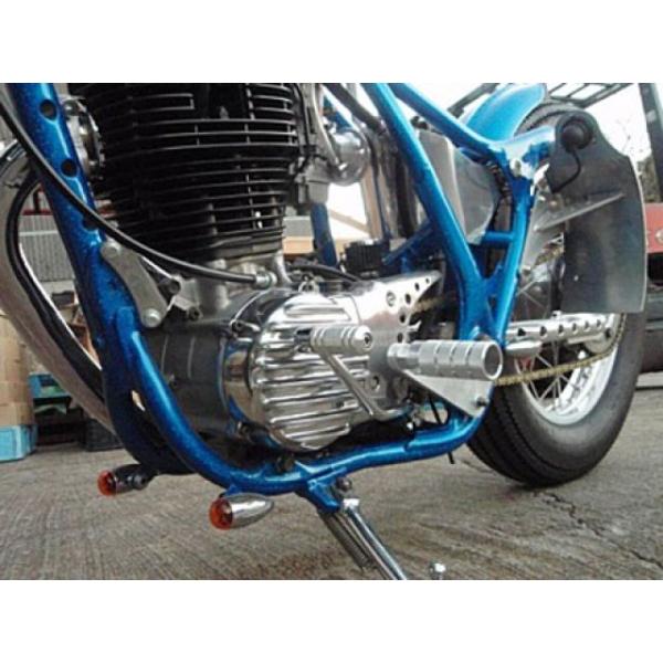 ヤマハSR400 500☆クランクケース☆エンジンケース☆品薄パーツ TECHーMASTER（テックマスター） SR400 SR500 エンジンカバー クランク