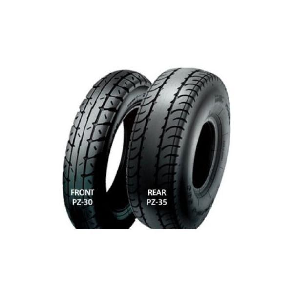 IRC 汎用 スクータータイヤ PZ-30 4.00-12 65J WT フロント アイ