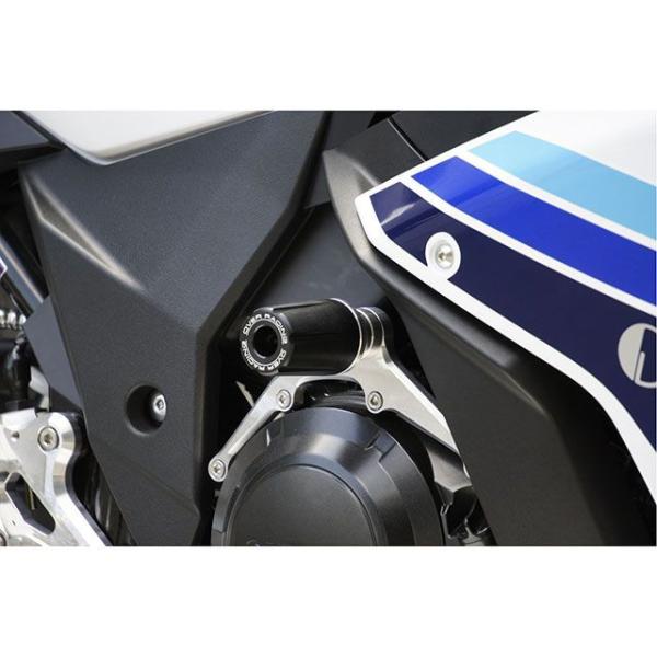 他サイト： OVER RACING GSX250R スライダー類 レーシングスライダー カラー ブラック オーバーレーシングの商品画像