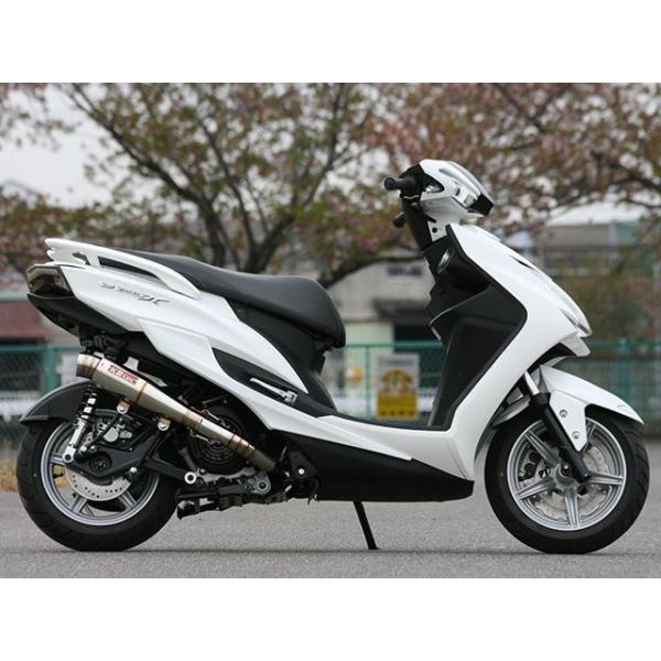 K2-tec シグナスX SR 4型 マフラー本体 SR（IV） Volta テーパー 出口