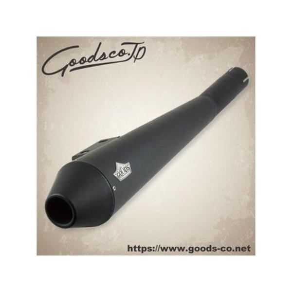 GOODS SR400/500 マフラー本体 TAPERED CORN スリップオンマフラー