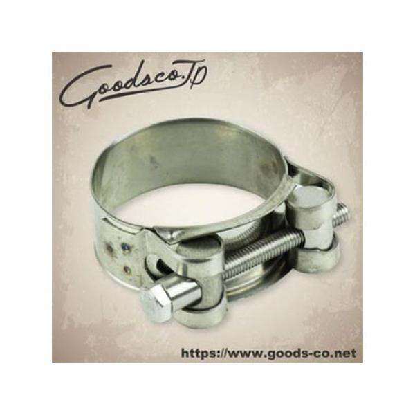 GOODS 汎用 マフラーステー・バンド ステンレスマフラーバンド 長さ 44〜47mm グッズ