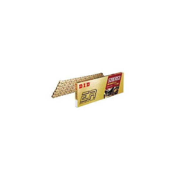 DID 汎用 チェーン関連パーツ レース専用チェーン 520ERS3 G＆G クリップジョイントタイプ リンク数 100L ディーアイディー