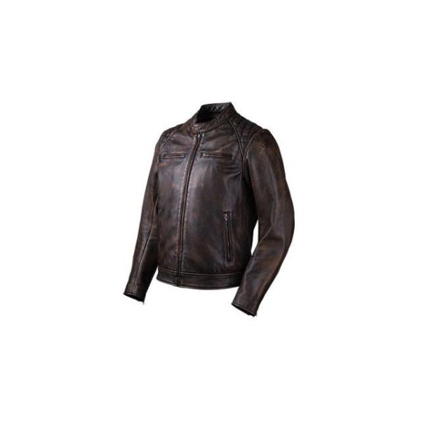 M*k様 DEGNERゴートレザージャケッ[18SJ-6]ブラウンプロテクター付 バイク ゴートレザージャケット[18SJ-6] ウェア,メンズ