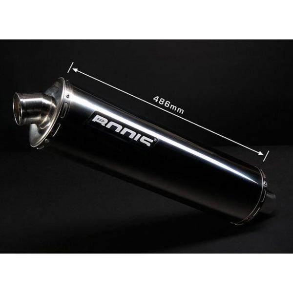 BODIS SV1000/S マフラー本体 Oval 1MK ボルトオンマフラー