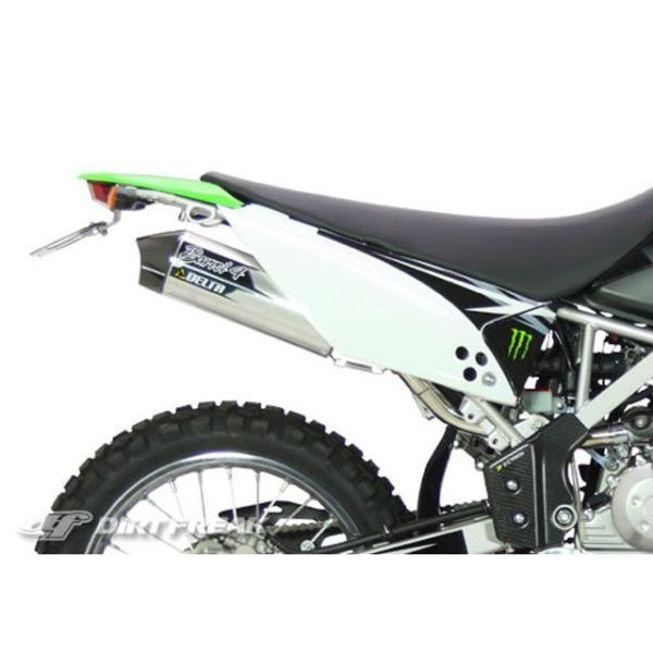 DELTA アルミニウムマフラー 取り付け金具付き　KLX125 st-ride_44235-185812