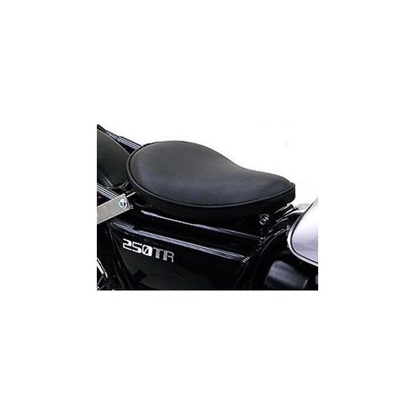 250TR用　ソロシート 部品屋K&W 250TR 専用ソロシートKIT リジットタイプ（本革サドル