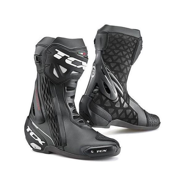 TCX レーシングブーツ Boots RT-RACE BLACK/BLACK サイズ 43 ティー
