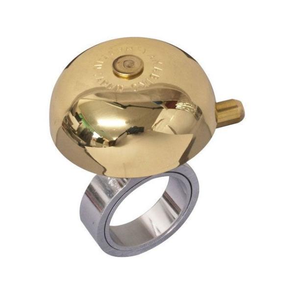 ●メーカー名：扇工業（自転車） / ohgibell(オウギコウギョウ)●商品名：自転車用ベル（やまびこベル） Aヘッド取付 スプリングタイプ（ゴールド）JANコード：4962625060134ゴールド材質：真鍮（ワン部） 樹脂（ブラケット...