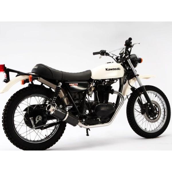 カワサキ250TR ビームス　SS300 マフラー チタン　キャブ車　BEAMS st-ride_6271-11582