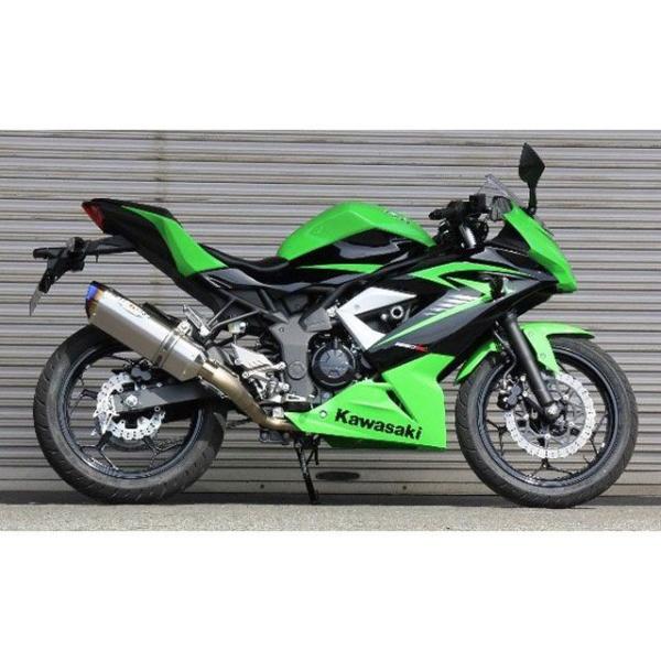 BEET Ninja250SL マフラー本体 NASSERT Evolution Type II フル