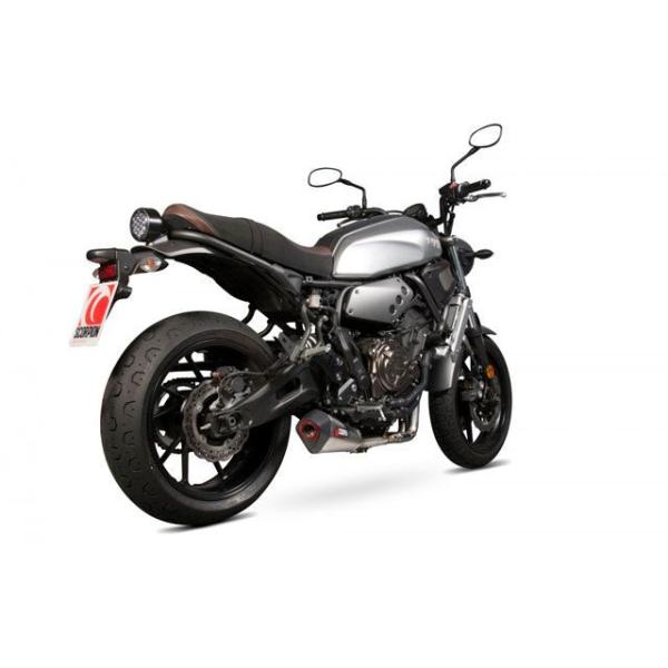 SCORPION XSR 700 マフラー本体 Serket テーパーフルシステム Titanium