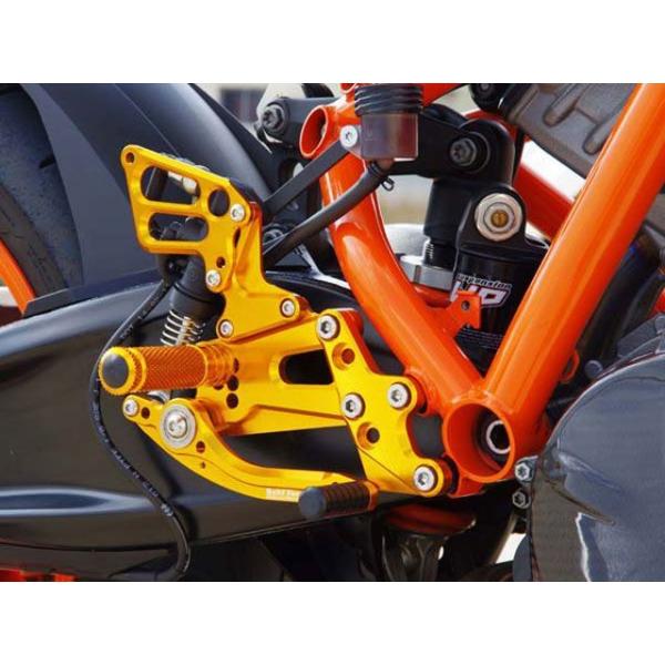 BABYFACE 1190 RC8/R バックステップ関連パーツ UPタイプ・バックステップキット カラー ゴールド ベビーフェイス