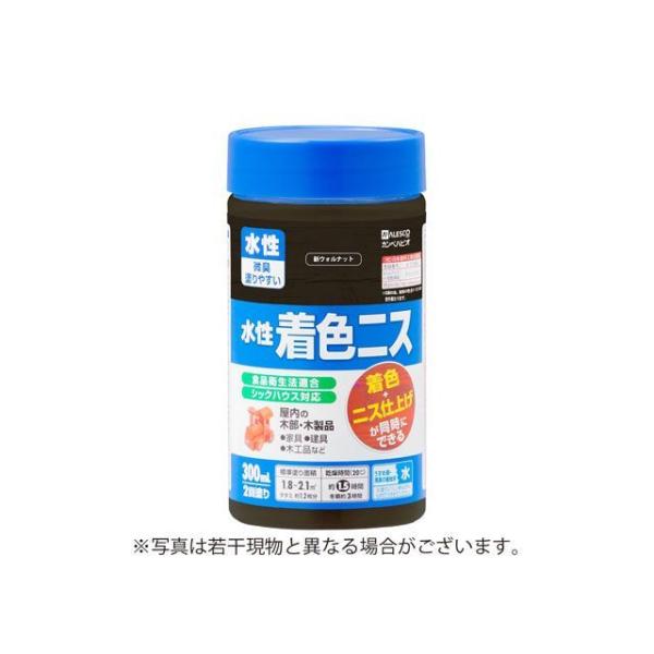 Kanpe Hapio D.I.Y. 水性着色ニス 新ウォルナット 300ML カンペハピオ 日用品