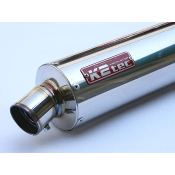 チタン製 円筒形マフラー クランプ付き汎用サイレンサー K2-tec 汎用 マフラー本体 GPスタイル STDサイレンサー S5 50.8/P50
